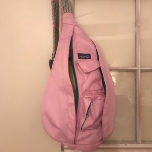 baby pink sling bag